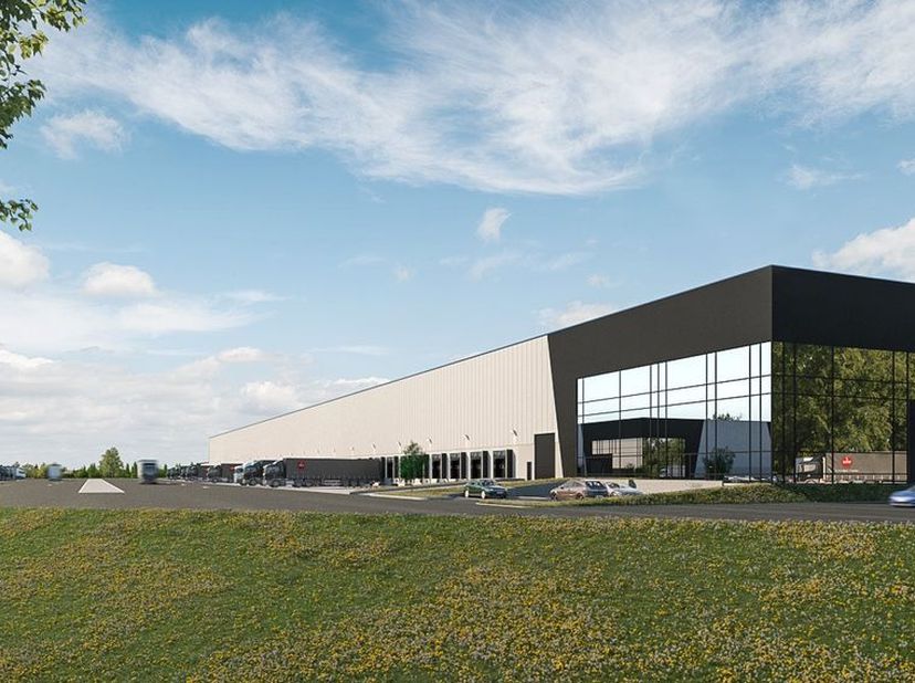 WLP XII Garocentre, gelegen nabij La Louvière, vertegenwoordigt een innovatieve multimodale logistieke site die in ontwikkeling is door Weerts Logisti