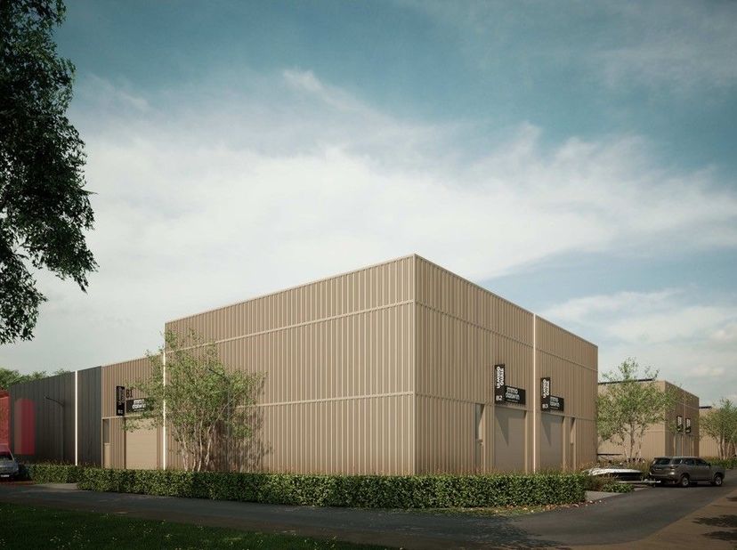 Nieuwbouw KMO-unit met een oppervlakte van 213 m² nabij de E313 te koop.<br />
De unit maakt deel uit van het&amp;nbsp;bedrijvenpark "HEULTJE" bestaande u