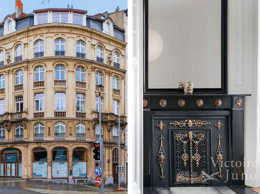 Ontdek dit prachtige appartement van 205 m² in het bruisende Saint-Gilles, België. De woning combineert authentieke charme met moderne afwerking en bi