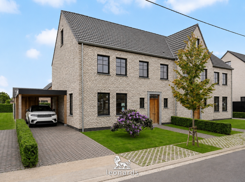 Laatste energiezuinige nieuwbouwwoningen te koop in Desselgem – modern wooncomfort in een rustige omgeving<br />
Ontdek deze prachtige halfopen nieuwb