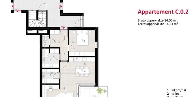 Appartement te koop in Bert Leysenlaan 21, 2490 Balen
