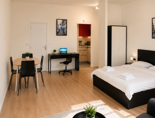                                         Studio te huur in Antwerpen, € 900
