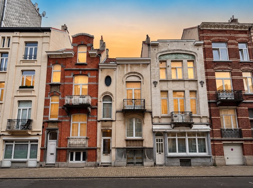 SCHAERBEEK – À deux pas de la Place de la Patrie – Maison de caractère avec beau potentiel d'aménagement<br />
Idéalement située dans un quartier pris
