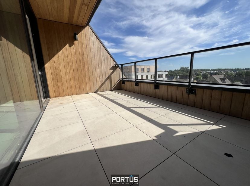 Nieuwbouwappartement te koop in Residentie Portanic te Nieuwpoort. Residentie Portanic is een energiezuinige residentie met grote terrassen, veel lich