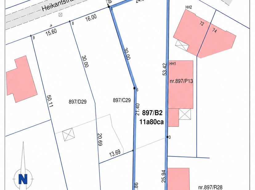 Grond te koop in Heiderbosstraat 1,
                    3660 Opglabbeek