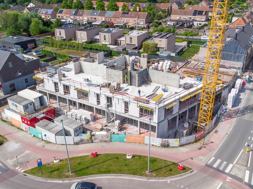 Aan het rond punt van Schelle, hoek Provinciale Steenweg – Tolhuisstraat, is men gestart met de oprichting van ‘Botanik’.<br />
Deze residentie bestaa
