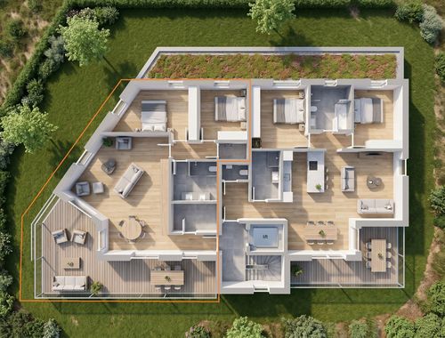                                         Penthouse à vendre à Genk, € 335.000
