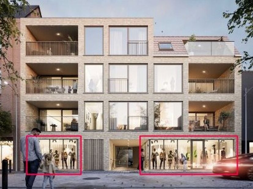 Casco handelsruimte met extra etalage op een toplocatie in het centrum van Tielt.Ligging:Deze commerciële ruimte geniet van een uitstekende ligging in