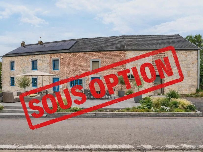 SOUS OPTION - SOUS OPTION - SOUS OPTION<br />
A Coutisse, EB-Immo vous présente cette belle propriété alliant charme d'antan et techniques modernes (P