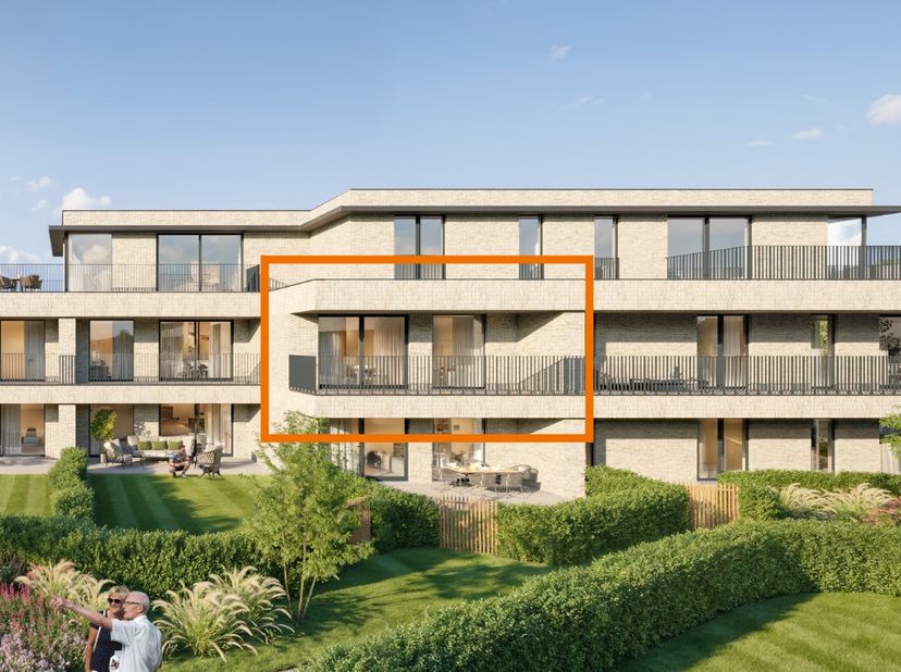 Ontdek dit comfortabele nieuwbouwappartement met 2 slaapkamers in het duurzame woonproject Beigemveld in Grimbergen. Met een bewoonbare oppervlakte va