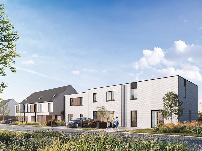 Lot 31 is een gesloten bebouwing in moderne stijl op een grondopp. van 202 m² en met een totale bewoonbare opp. van 139 m².&amp;nbsp;Energieneutrale wonin