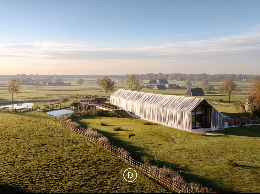 Deze recente, uiterst energiezuinige eigendom combineert een bijzonder ruimtelijk gevoel met een hoog niveau van comfort en verfijning. Dankzij de doo