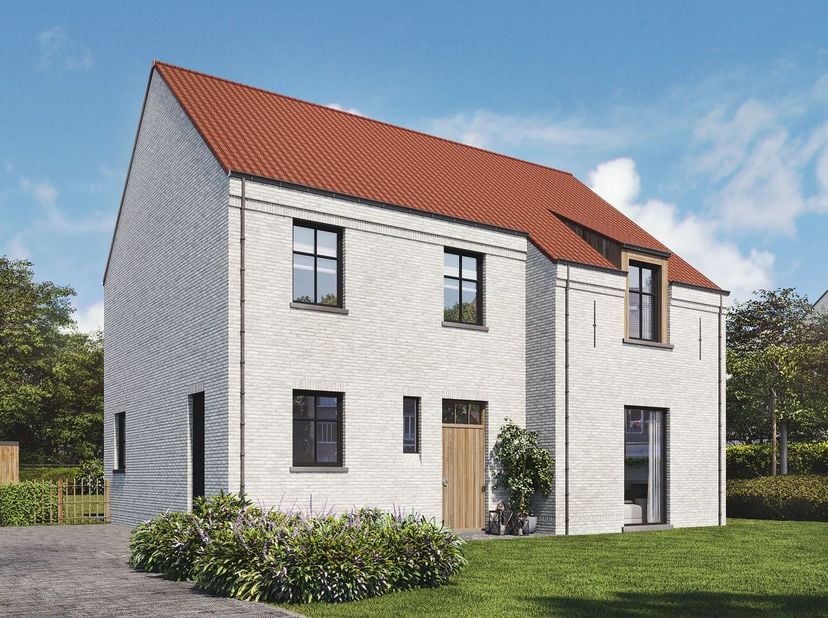 Open bebouwing op een ruim perceel van 842 m²<br />
<br />
Deze energiezuinige woning in hedendaagse architectuur biedt een bewoonbare oppervlakte van