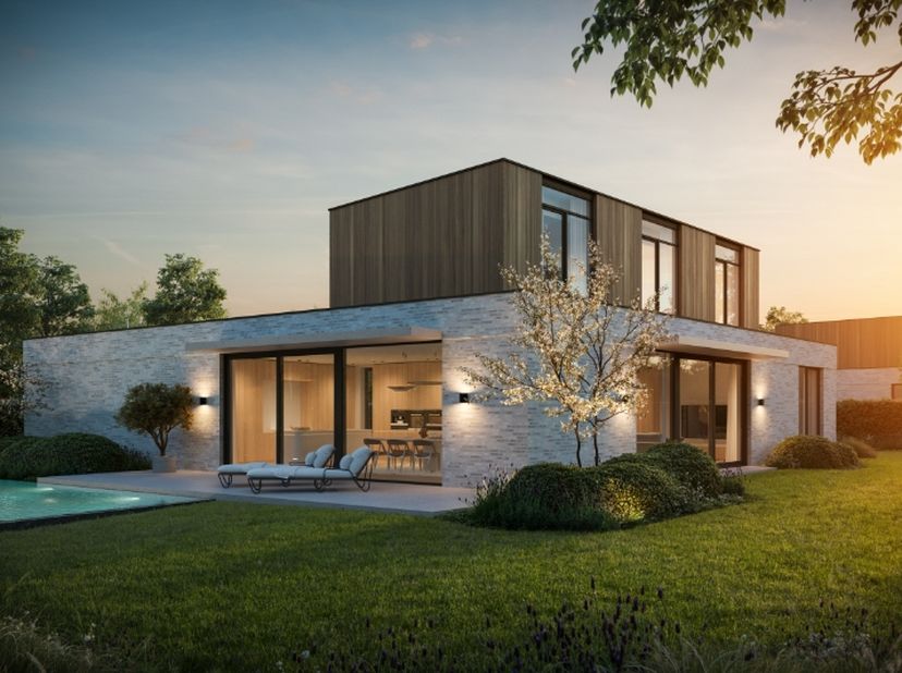 De villa wordt casco aangeboden wat de mogelijkheid biedt als koper om alles zelf af te werken!<br />
<br />
Deze exclusieve nieuwbouwvilla, gelegen i
