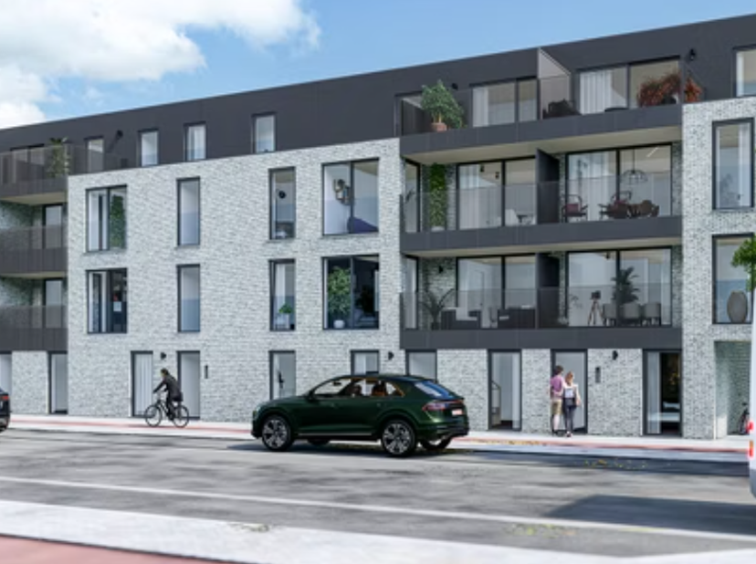 Instapklaar nieuwbouwappartement met 2 slaapkamers, terras en parking in Genk<br />
<br />
Op zoek naar een energiezuinig en comfortabel appartement o