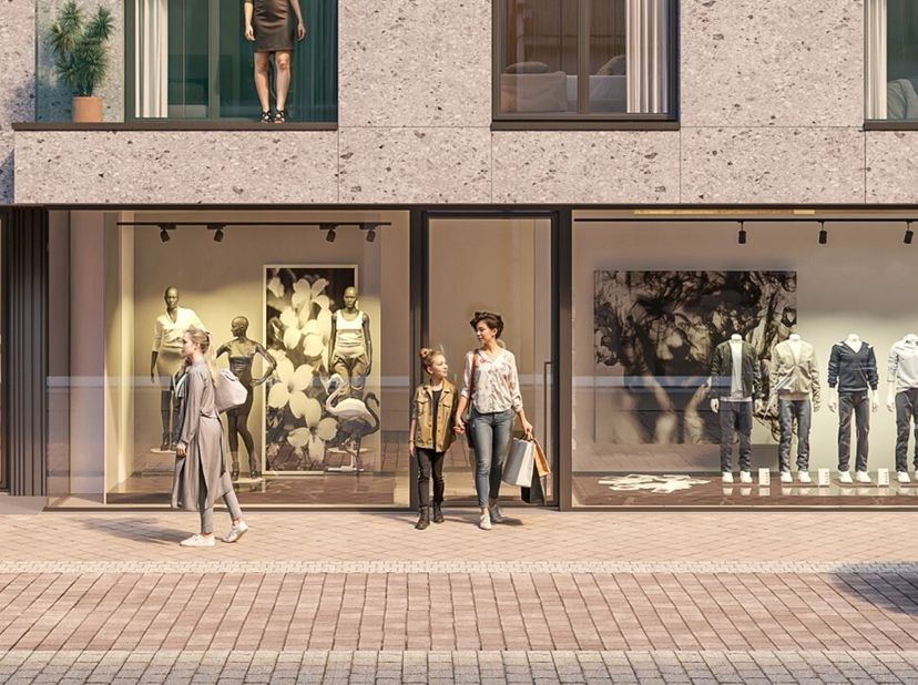 Pal in het centrum komt binnenkort een gloednieuwe stijlvolle handelsruimte, op wandelafstand van alles wat Waregem zo bijzonder maakt: de Markt, park