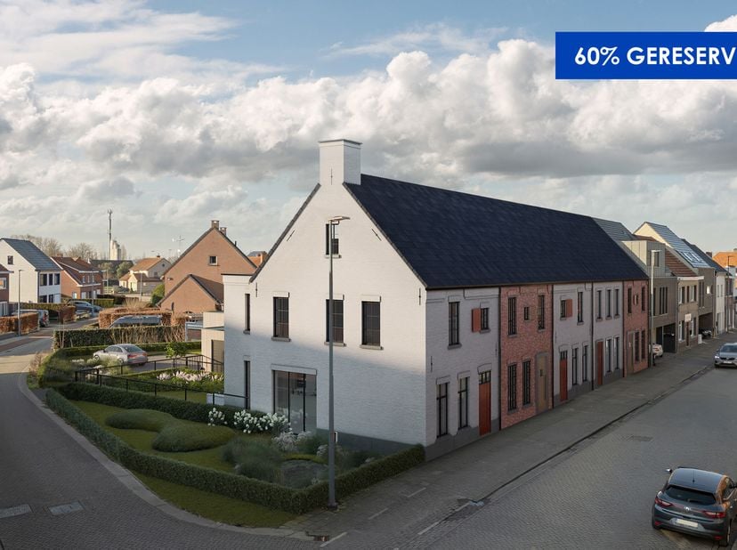 AANKOOP MOGELIJK AAN 6% BTW! <br />
Nieuwbouwwoningen in centrum Brecht!<br />
Het nieuwbouwproject bestaat uit 5 woningen met bovengrondse parkeerpla