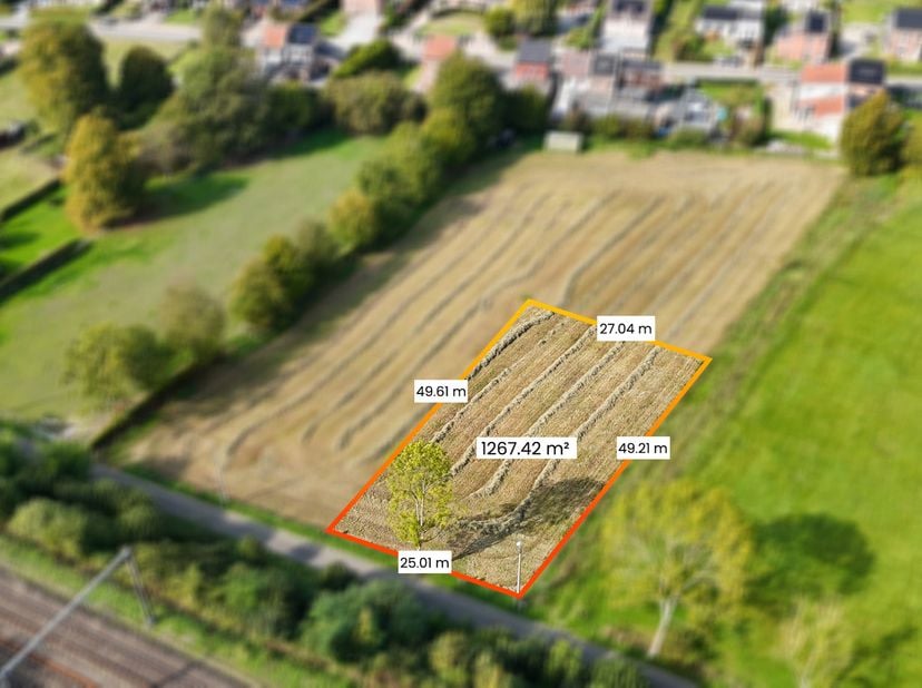 Terrain à vendre à Rue du Chemin de Fer 12,
                    4690 Wonck