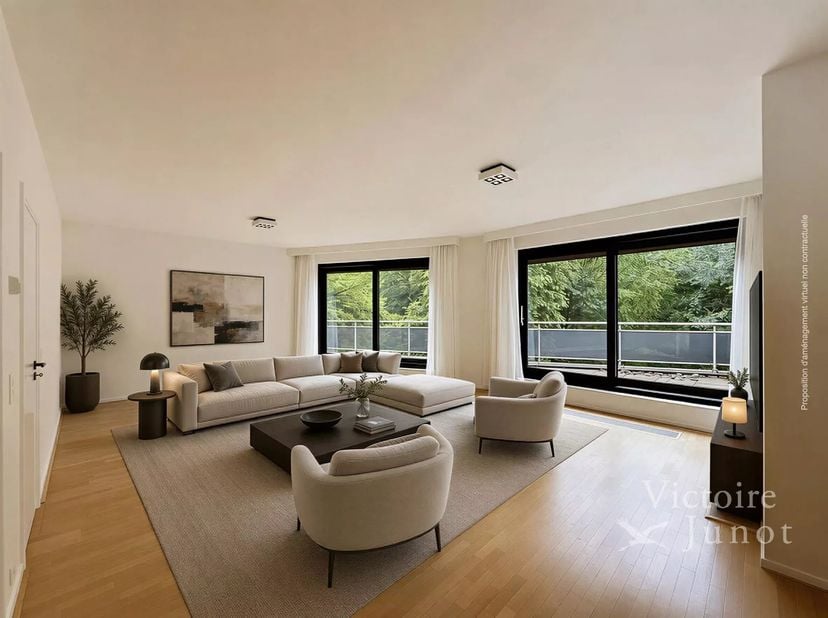 Bien présenté par Elisabeth du Chastel : elisabeth.duchastel@victoire.be - 0495 79 78 58<br />
Victoire Junot vous propose ce magnifique appartement d