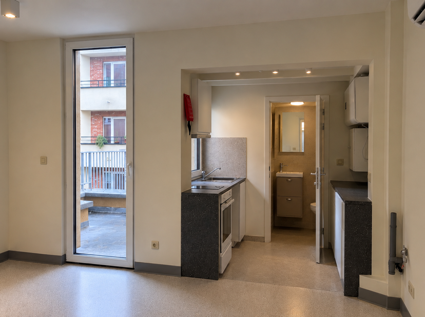 Appartement te huur in Kortrijksepoortstraat 205,
                    9000 Gent