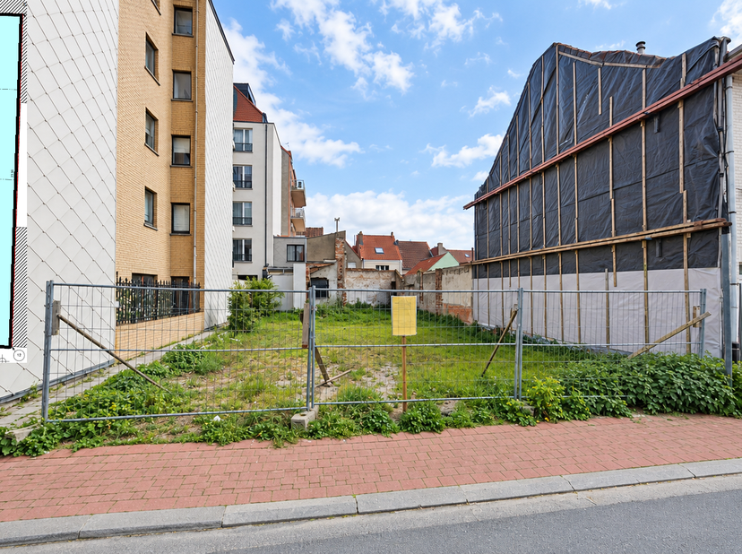 Terrain à vendre à Onderwijsstraat 7,
                    8301 Heist