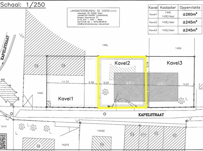 Grond te koop in Kapelstraat,
                    9170 De Klinge