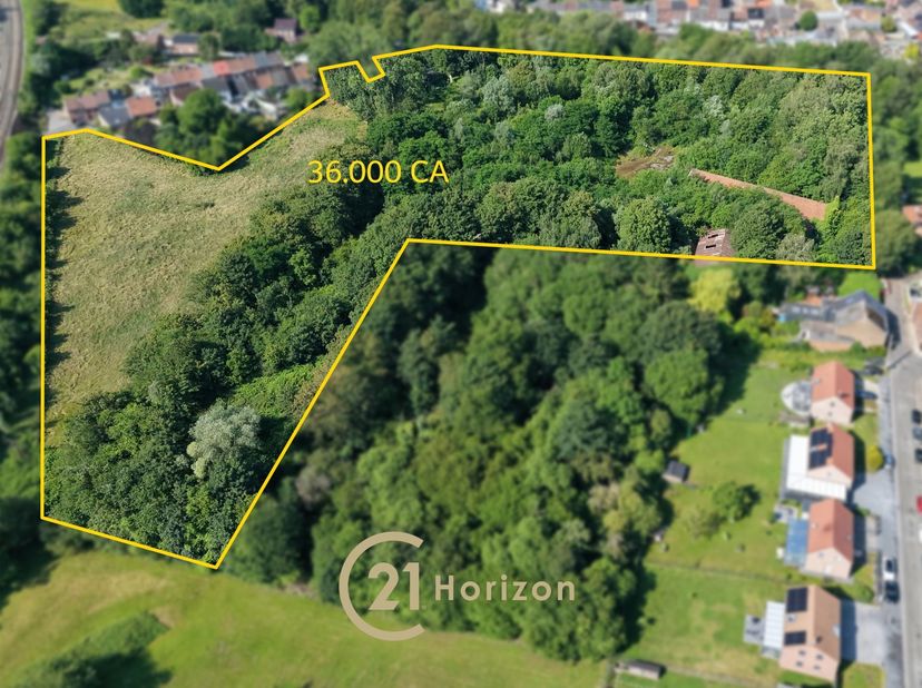 Terrain à vendre à Rue Montavaux - à gauche de la maison du N°1 1,
                    7080 Frameries
