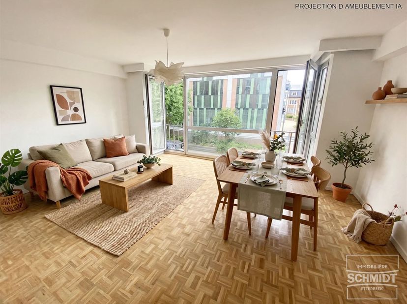 Appartement te huur in Rue Pere de Deken 3,
                    1040 Etterbeek