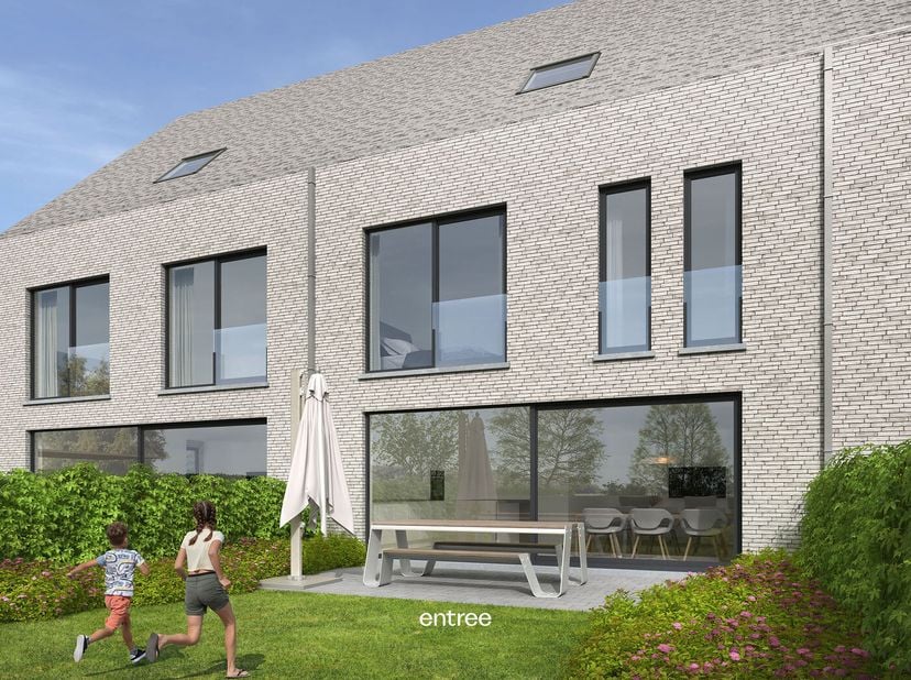 Dit project bestaat uit 4 BEN-woningen met ruime tuin en terras, gelegen onder de kerktoren en op het dorpsplein van Vollezele. <br />
Nog 3 woningen