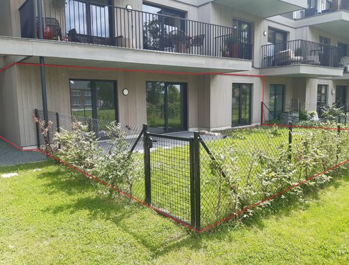                                         Gelijkvloers app. te huur in Petegem-aan-de-Schelde, € 860
