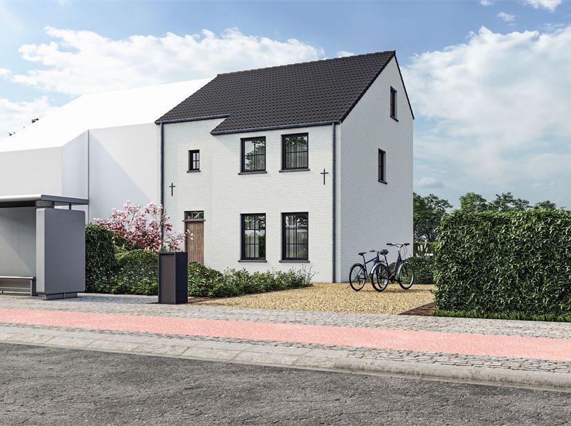 In Mopertingen stellen wij een woning voor op een prachtige bouwgrond van 17a34ca. Achterliggend volledig in het groen.<br />
Tegen de mooie woning op