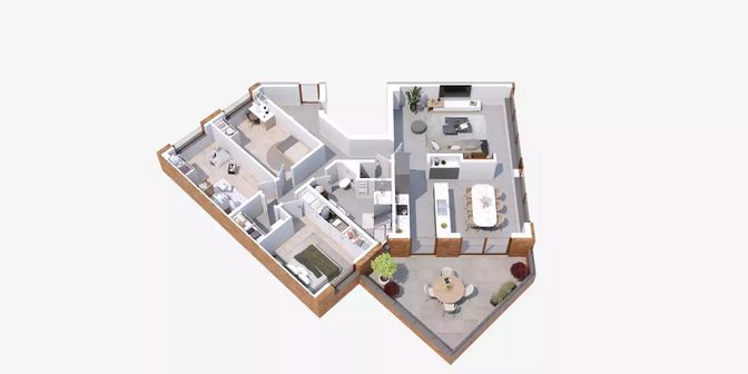 Appartement te koop in Provinciesteenweg 46 bus B101, 3150 Wespelaar