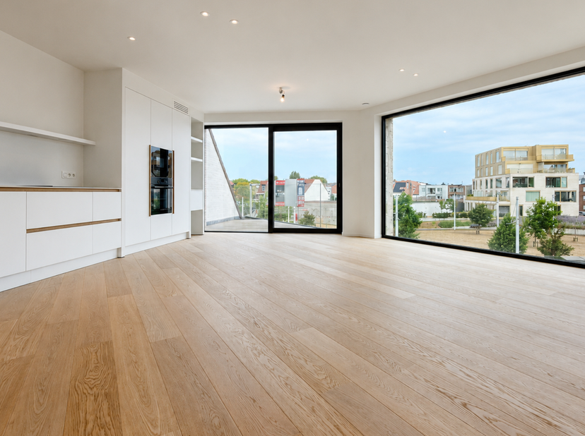 Modern en lichtrijk nieuwbouwappartement met twee slaapkamers in residentie Maurice<br />
Op de tweede verdieping van de stijlvolle residentie Maurice