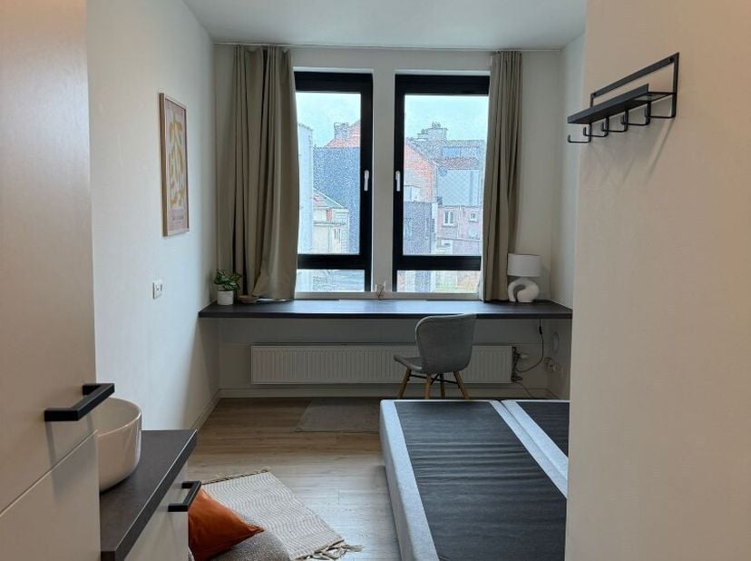 Ben je op zoek naar een kamer in Antwerpen? Dan is residentie LUCIA de perfecte plek voor jou! Deze studentenkamer is volledig bemeubeld en gerenoveer