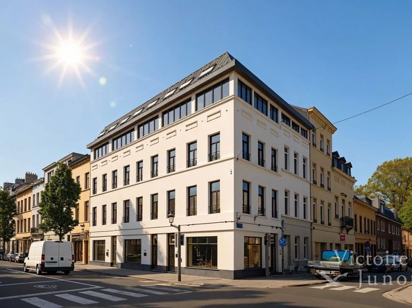 Profitez d'une excellente situation, entre le square du Luxembourg et le quartier de la Place Flagey, avec le nouveau projet Â EUROCROWN Â et ses espa