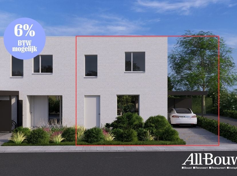 Ben je op zoek naar een energiezuinige halfopen nieuwbouwwoning in Wevelgem? Deze instapklare woning aan de Nieuwe Markt combineert extra ruimte, hede