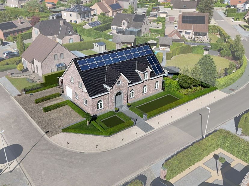 Riante karaktervolle villa met 3 slaapkamers en stijlvolle afwerking residentieel en rustig gelegen<br />
<br />
Omgeving:<br />
+ Gelegen in een r