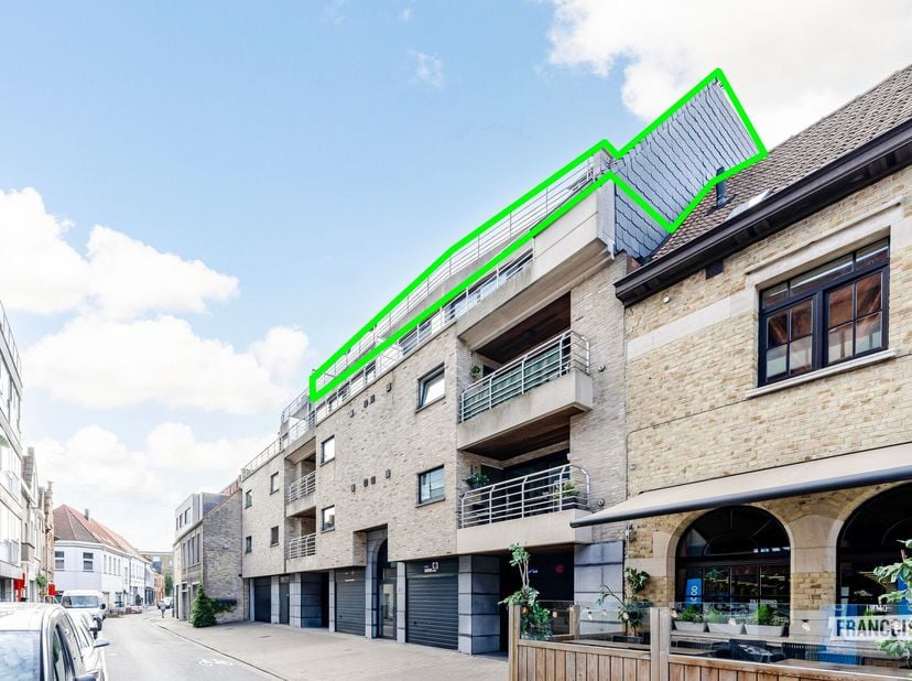 Op zoek naar een ruim en instapklaar appartement op een toplocatie in Roeselare? Dan is deze verzorgde duplex van 108 m² zeker een bezoek waard. Geleg