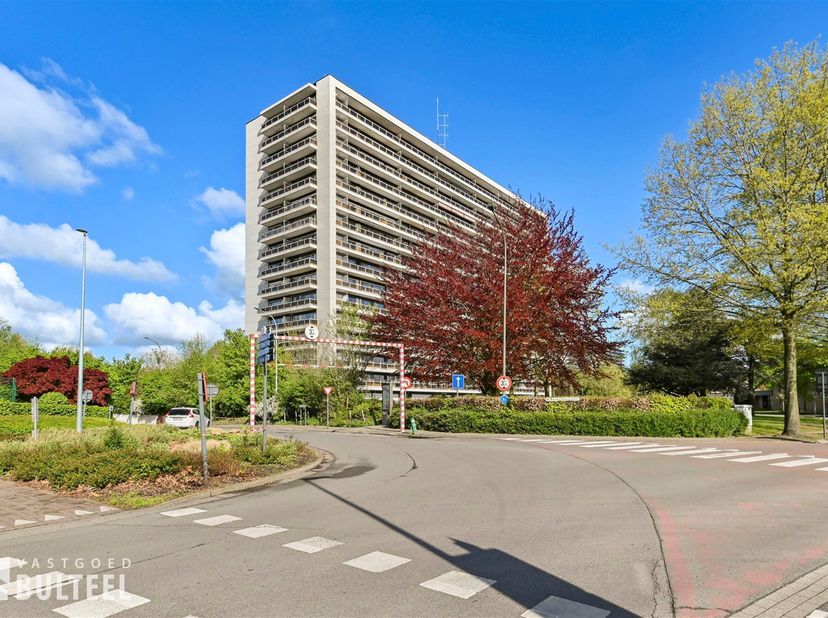 Op de 2de verdieping in blok 4 van het Fabiolapark vindt u dit zeer ruime hoekappartement met twee terrassen. Het appartement biedt u een inkomhal, ee