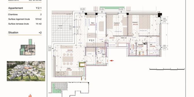 Appartement te koop in Chaussee des Nerviens 39, 1300 Wavre