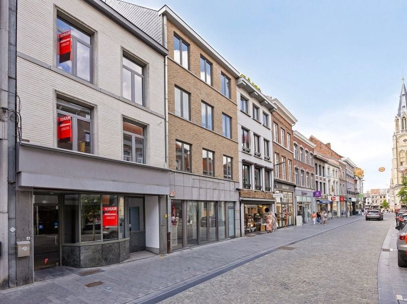 Het commerciële centrum van Sint-Truiden is duidelijk afgelijnd ; het rechte stuk van de Luikerstraat, de Grote Markt én de Groenmarkt en het bovenste
