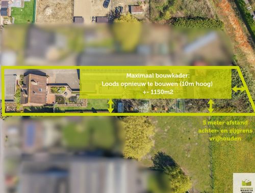                                         Bâtiment d’entreprise à vendre à Wingene, € 599.000
