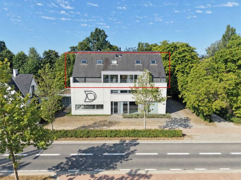 Op een uitstekende ligging bevindt zich deze volledig opgefriste kantoorruimte met zes parkings. De ruimte is bereikbaar via zowel een lift als trap e