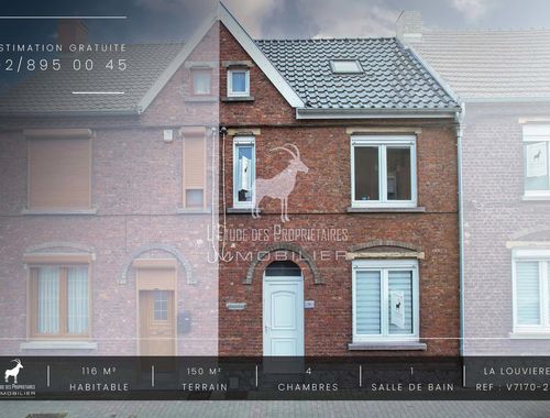                                         Maison à vendre à La Louvière, € 179.000
