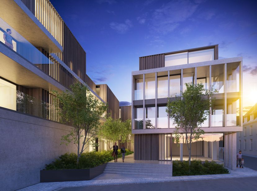 Dans un emplacement privilégié à Courtrai, vous trouverez la résidence Broelhotel, un projet qui se connecte parfaitement à son environnement de maniè
