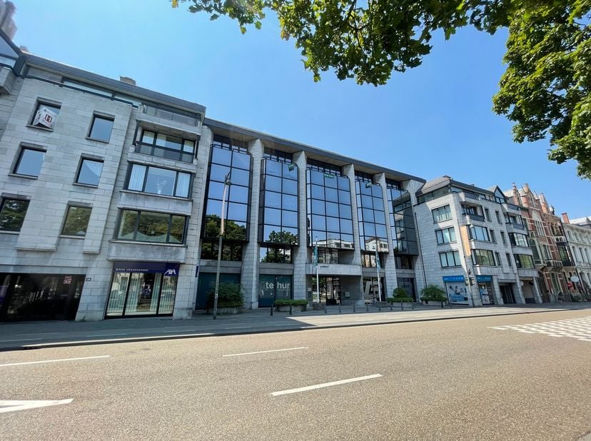 Aan het bruisende Leopoldplein, op de Hasseltse Kleine Ring, wacht dit uitzonderlijke commercieel gelijkvloers op zijn nieuwe bestemming. Op de plek w