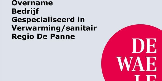 Bedrijfsvastgoed over te nemen in Leopold I Esplanade 2 bus W1, 8660 De Panne