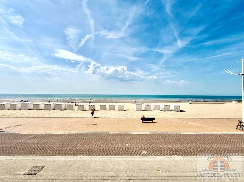 Op zoek naar een instapklaar appartement aan zee? Dit stijlvol gerenoveerde appartement op de eerste verdieping van een verzorgde residentie op de Zee