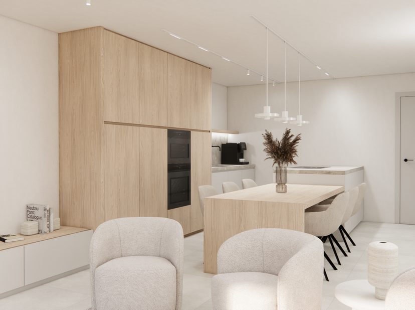 Parkresidentie “Desschel” is een exclusief woonproject met 24 hedendaagse appartementen, harmonieus ingebed in een uitzonderlijke parkachtige omgeving