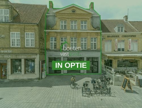                             Bien commercial avec habitation à vendre à Veurne
